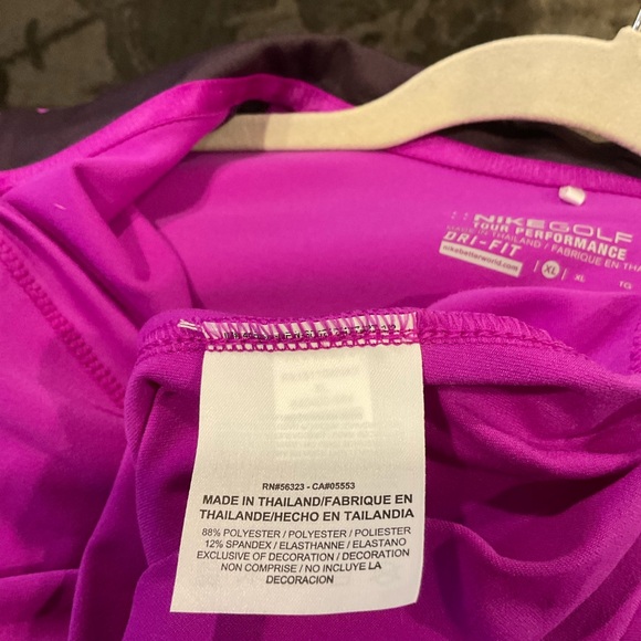 Nike Golf Tour Performance Dri-Fit 1/2 Zip Pullover - EUC - Size XL - Picture 5 of 6